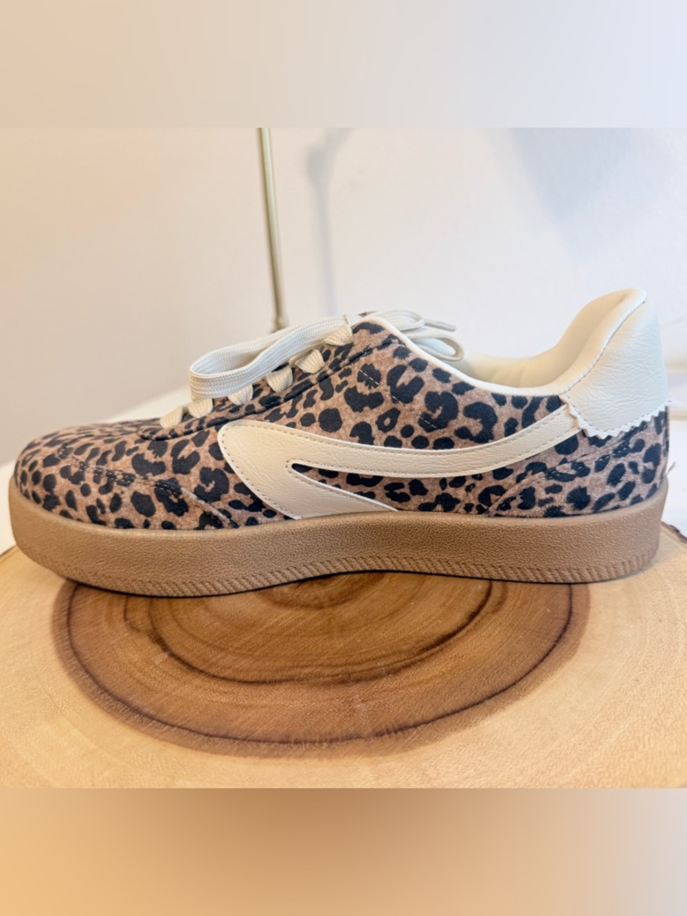 Dolce Vita Leopard Print Sneakers - Picture 11 of 13